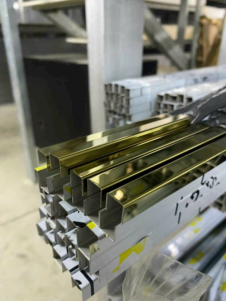 mẫu nẹp u inox