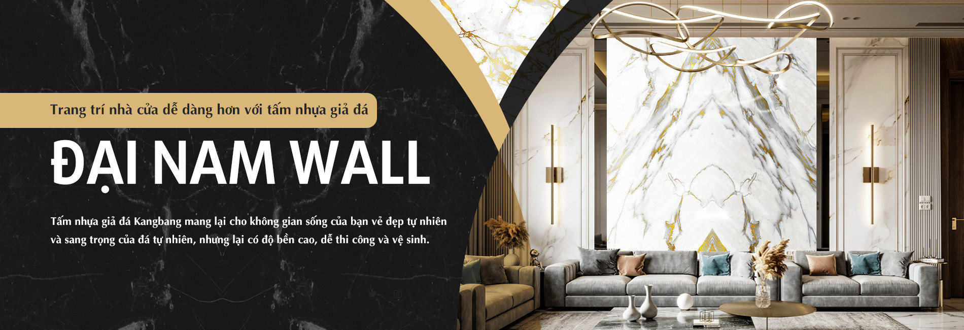 Tranh tráng gương đại nam wall