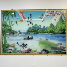 Tranh treo tường tráng gương mang ý nghĩa phong thủy gì?