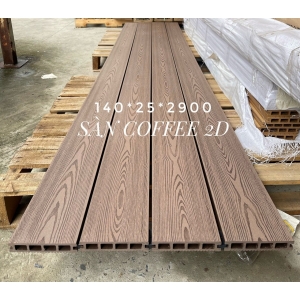 Sàn Gỗ Nhựa Coffee 2D - SH140x25