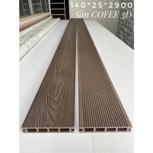 Sàn Gỗ Nhựa Coffee 3D - SH140x25