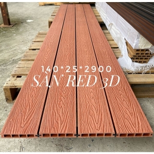 Sàn Gỗ Nhựa Red 3D - SH140x25