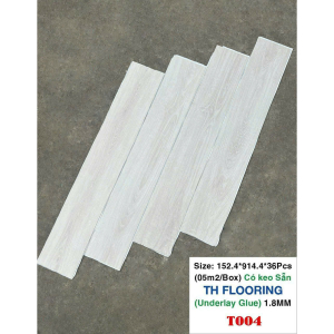 Sàn Nhựa Dán Giả Gỗ Có Keo - T004