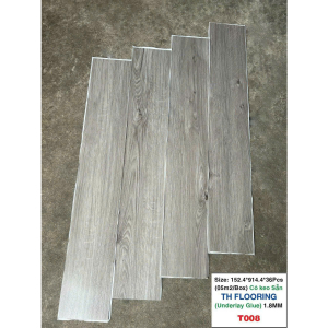 Sàn Nhựa Dán Giả Gỗ Có Keo - T006