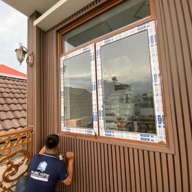 Tấm Lam Sóng Ngoài Trời Ốp Tường, Ốp Trần Mặt Tiền Đẹp 2023