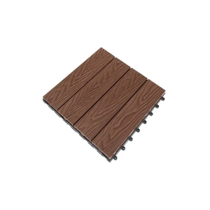  Vỉ gỗ nhựa ngoài trời vân gỗ VGDN30x30 - Brown